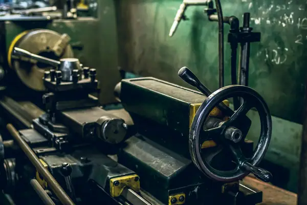 Torno paralelo para la manufactura de piezas mecánicas